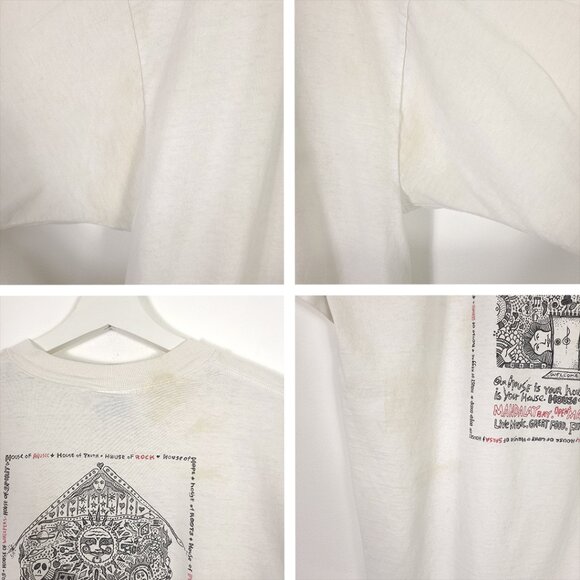 House of Blues Las Vegas Vintage Crew Neck Tee - Picture 6 of 8